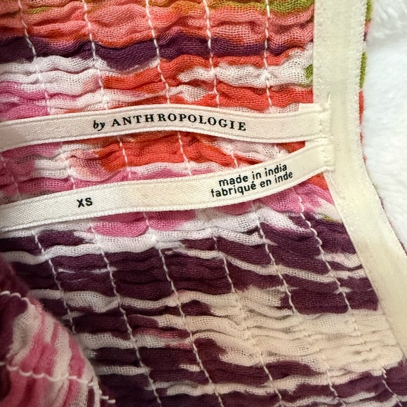 Anthropologie Multicolor Textured Top - Picture 2 of 6